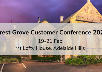 [Presentations] Forest Grove Customer Conference 2023