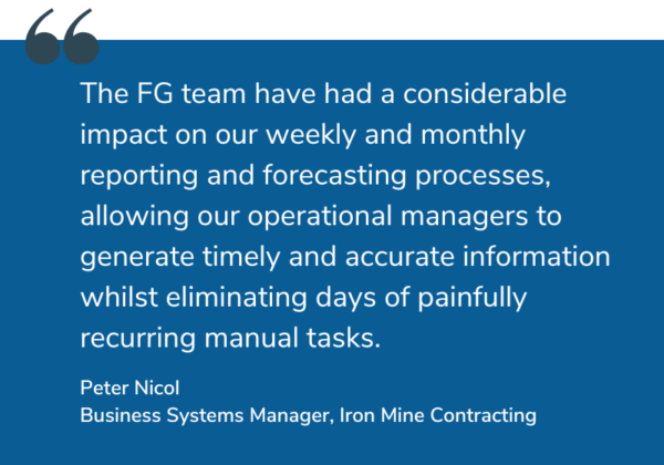 Customer Testimonial on how Forest Grove helped them streamline their financial processes
