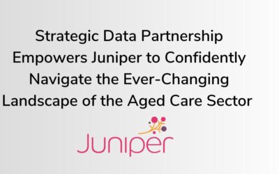 Strategic Data Partnership Empowers Juniper to Confidently Navigate the Ever-Changing Landscape of the Aged Care Sector